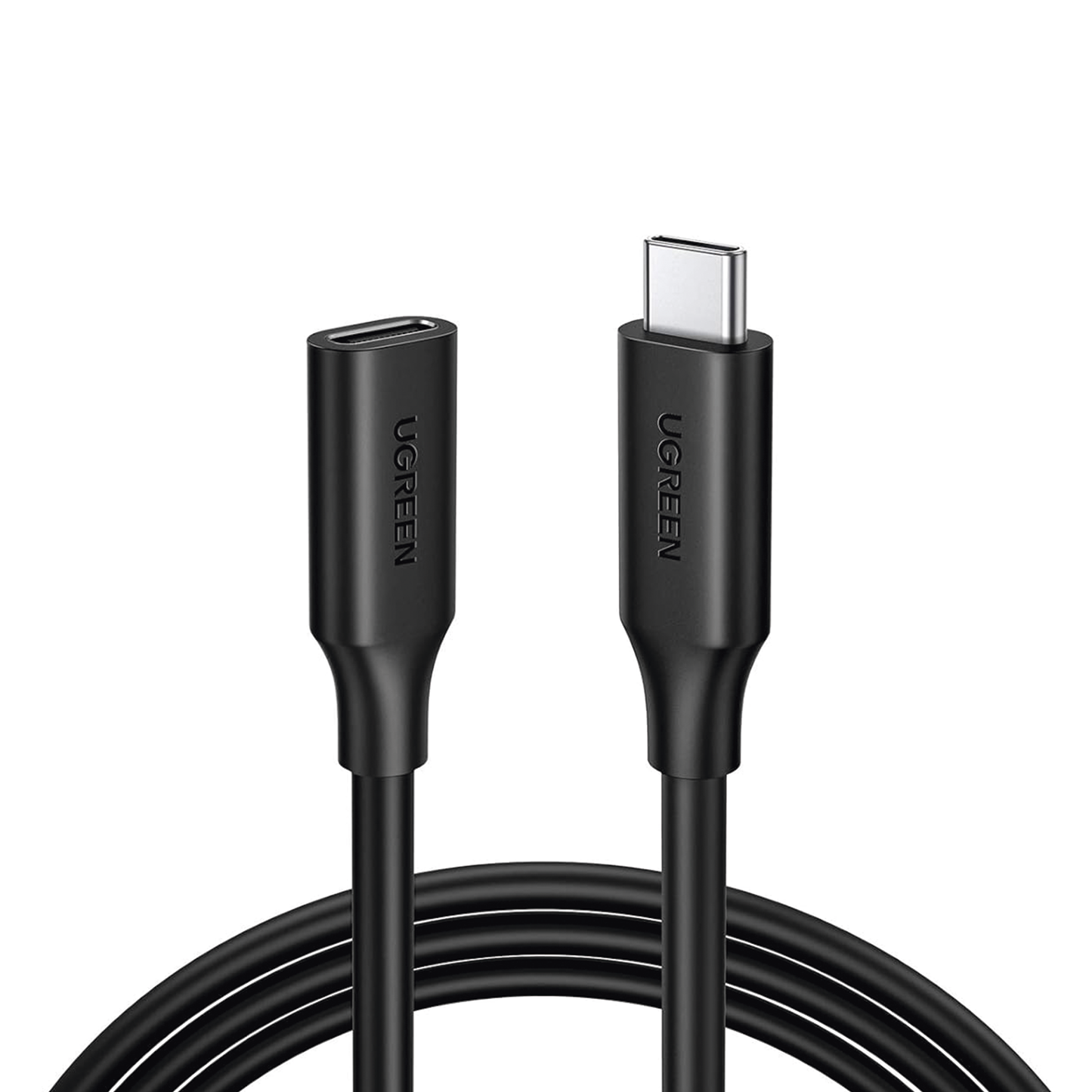 Cable USB-C Macho a USB-C Hembra / 1metro / USB-C 3.1 Gen 2 / Compatible con Thunderbolt 3 / TPE / Transferencia de Datos 10 Gbps / Soporta hasta 100W para Carga Rápida / Reversible
