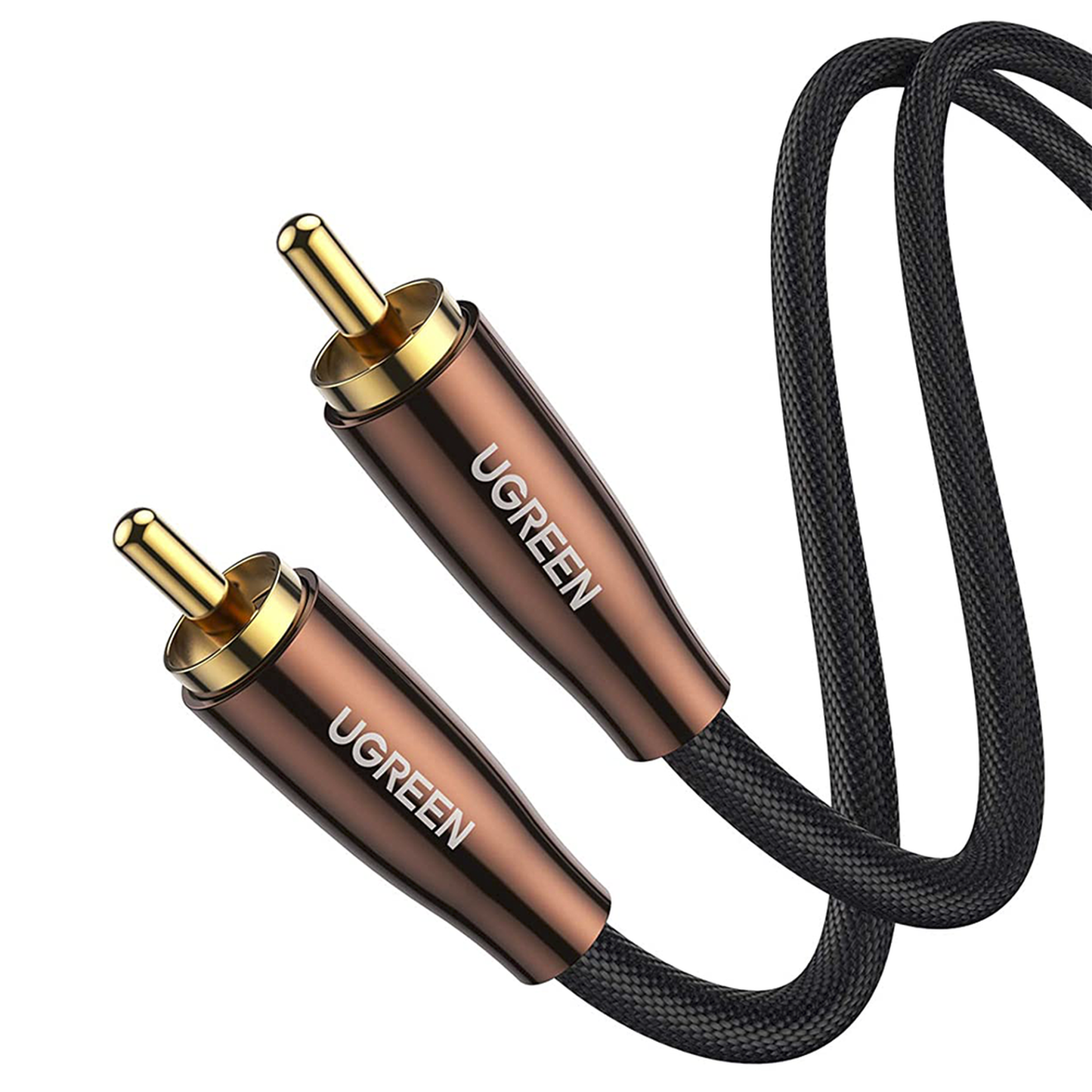Cable de Audio Coaxial Macho a Coaxial Macho (S/PDIF) / 5.1 Canales / Diseño de Blindaje Multiple / Núcleo de Cobre / Caja de Aleacion de Cobre / 3 Metros / Color Negro