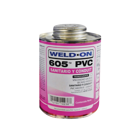 Pegamento para PVC 473 ml