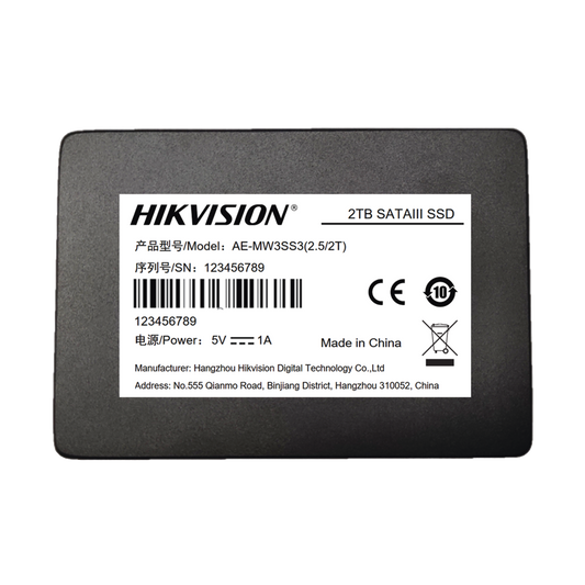 SSD PARA Videovigilancia Móvil / 1024 GB / 2.5" / Alto Performance / Uso 24/7 / Resistente en Alta Temperaturas