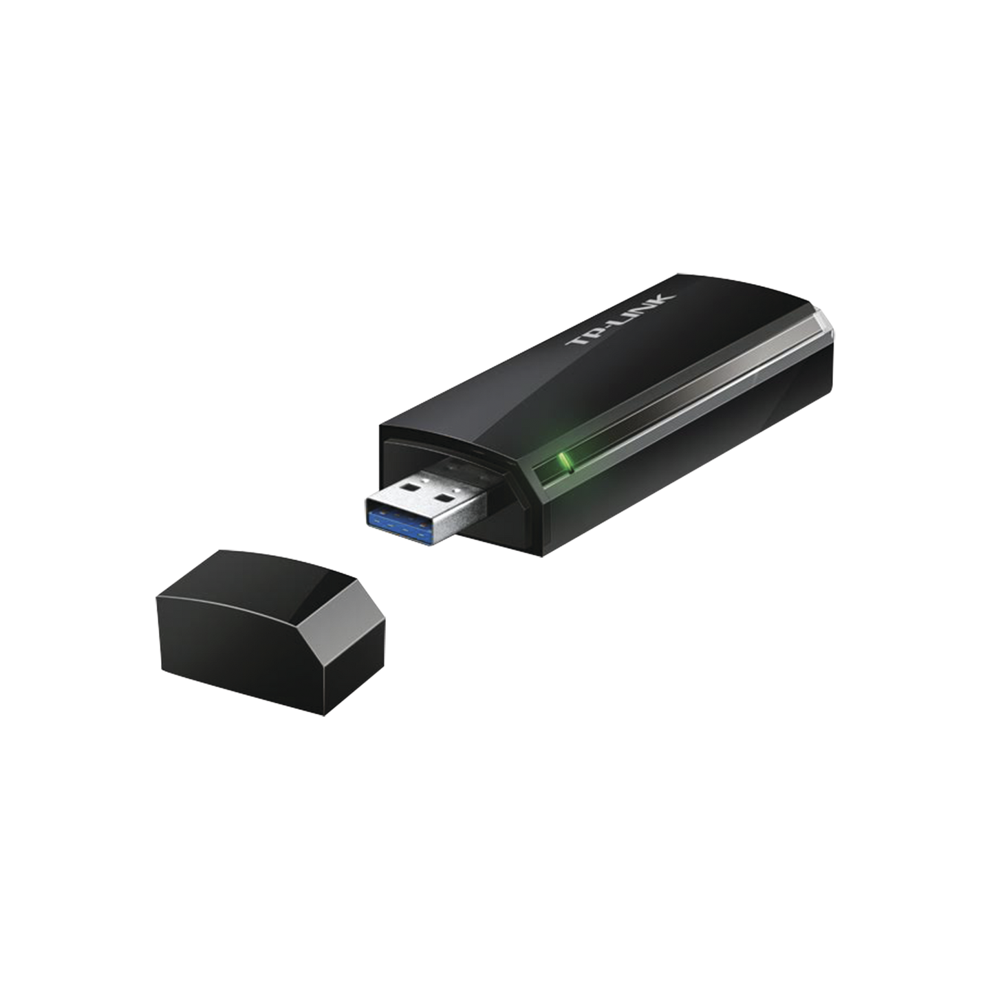 Adaptador USB inalámbrico doble banda AC 1200 Mbps