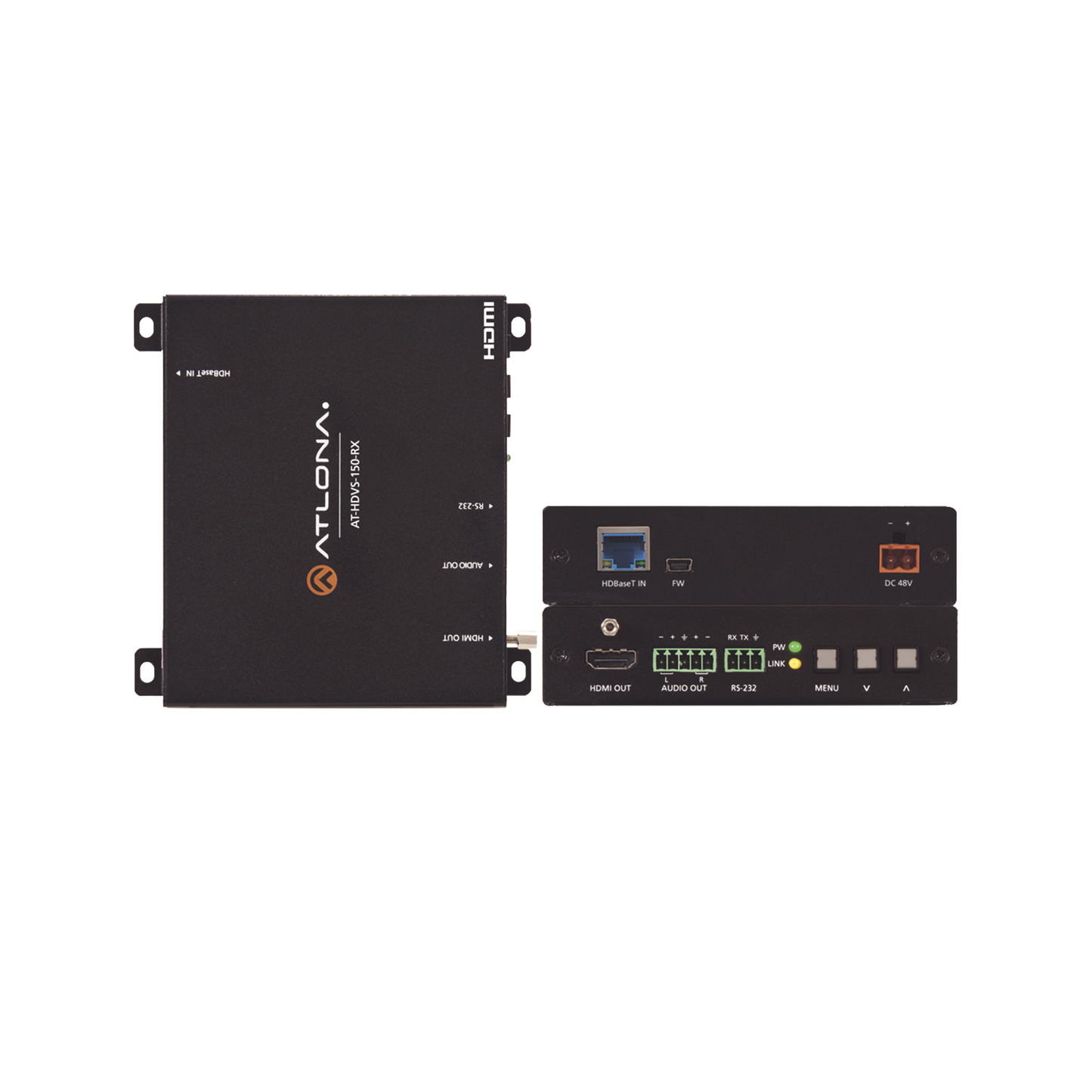 HDBASET SCALER W/ HDMI AND ANALOG AUDIO OUTPUT ; POE