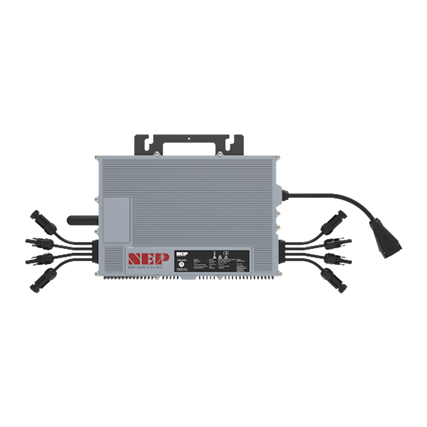 Microinversor 2 Kw, 220 Vca, para Interconexión a Red Eléctrica con WIFI, IP67, Conexión para Cable Troncal, Para 4 Módulos de Hasta 750 W