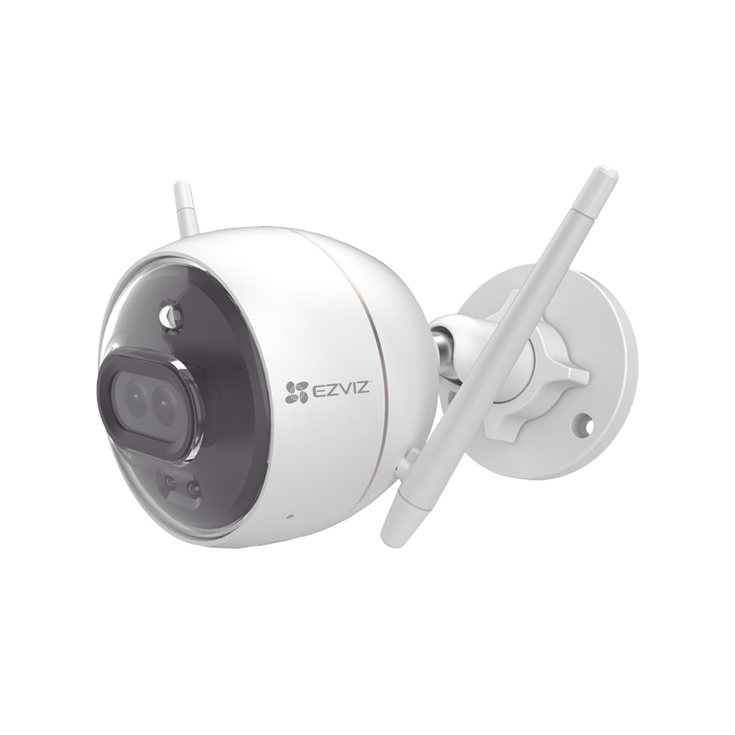 Bala IP 2 Megapíxel / Wi-Fi / Doble Lente / COLORES EN OSCURIDAD / Notificación a la App al Detectar Personas o Vehículos / Grabación en la nube / Audio de dos vías / Luz Estroboscópica / Sirena / Ranura Para M