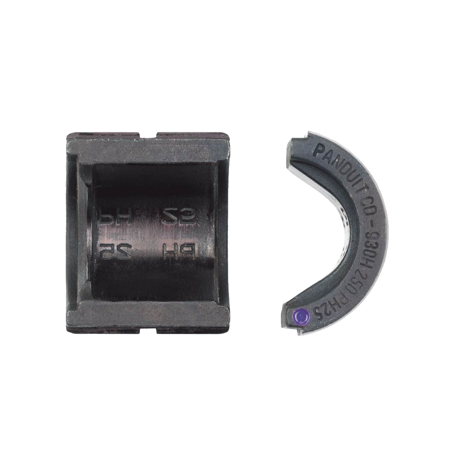 Dado de Compresión para Herramienta de Crimpado CT-29XX. Para Conectores a Tierra Tipo "E" GCE250-1/0, GCE250-250, Cruzado GCC6X6250-1/0, GCC6X6. Código Negro PG25