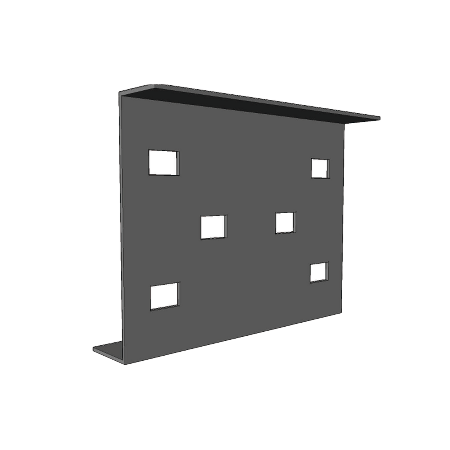 Cople para Uniones de Escalera de Aluminio / Perfil Z / Peralte 3 1/4" / Incluye Tornilería