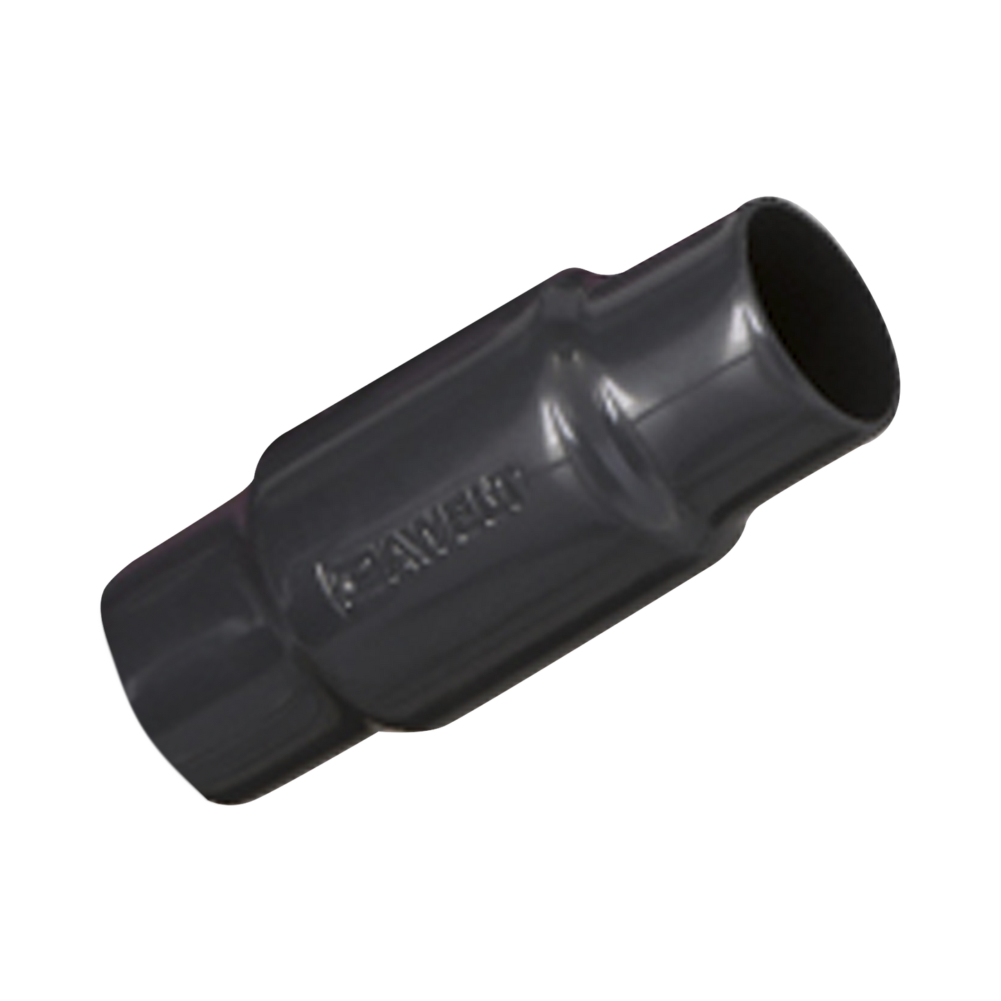 Cople de Aluminio con Recubrimiento Exterior de Pvc e Interior de Uretano Purpura para Conduit de 3/4" (19 mm).