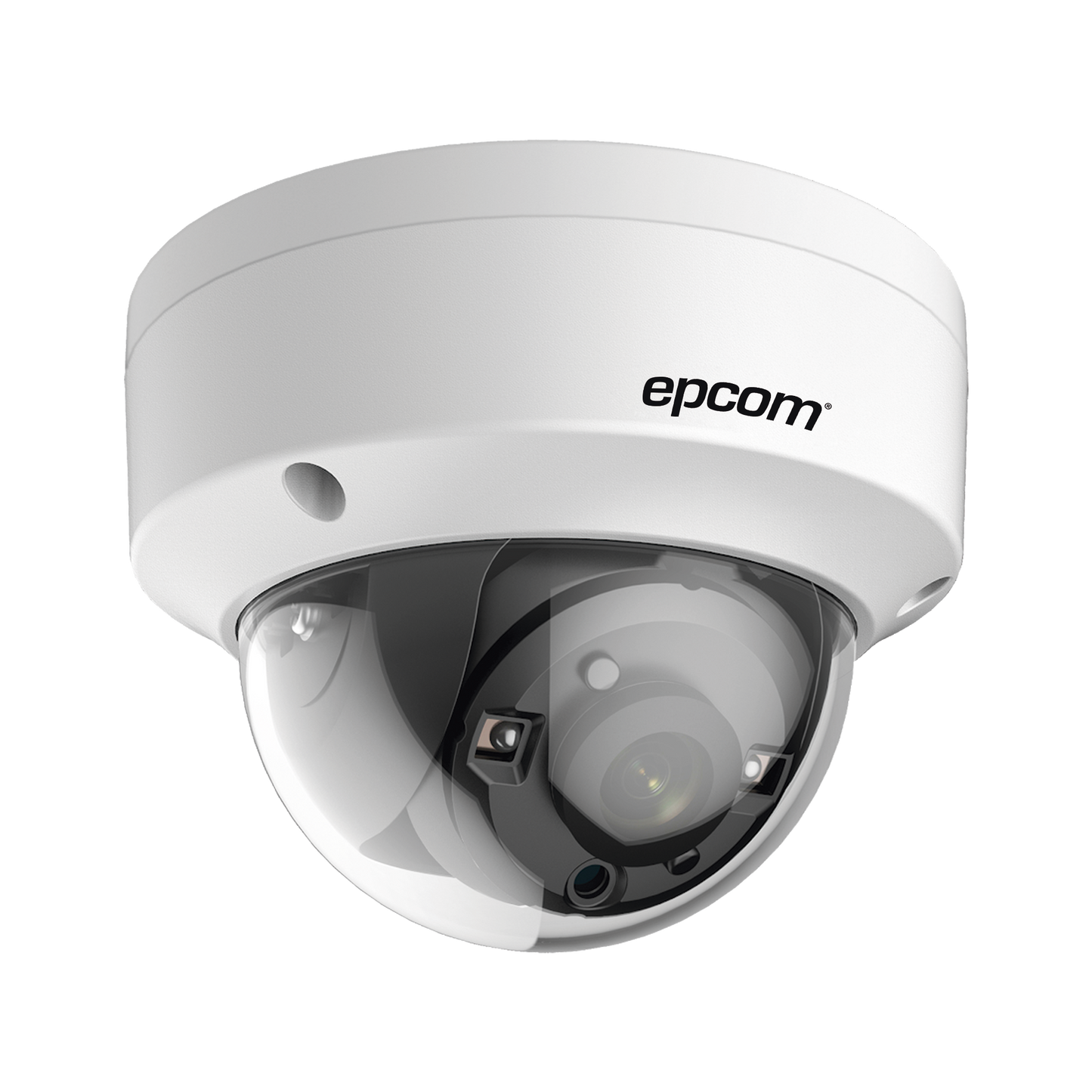 Domo TURBOHD 4K (8 Megapixel) / Gran Angular 102º / Lente 2.8 mm / Exterior IP67 / IK10 / IR EXIR 30 metros / TVI-AHD-CVI-CVBS / dWDR