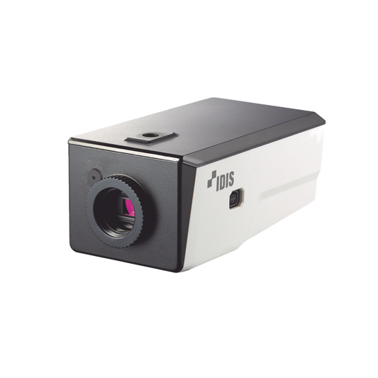 Cámara IP Caja 5MP | Audio de Dos Vías | Estabilizador de Imagen | microSD Hasta 256 GB | PoE/12V | WDR Real  120dB | Alarma Entrada y Salida | Audio Entrada y Salida