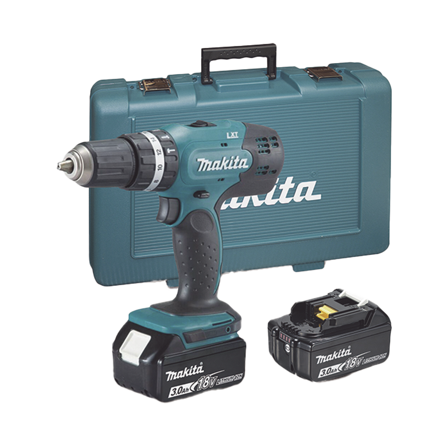 ROTOMART. ATORN. 1/2INV.V.R. 2 VEL. 0-400 0-1500 RPM LI-ION 1 BAT. 1.5AH. Y CARG C/ FRENO MALETIN 18V