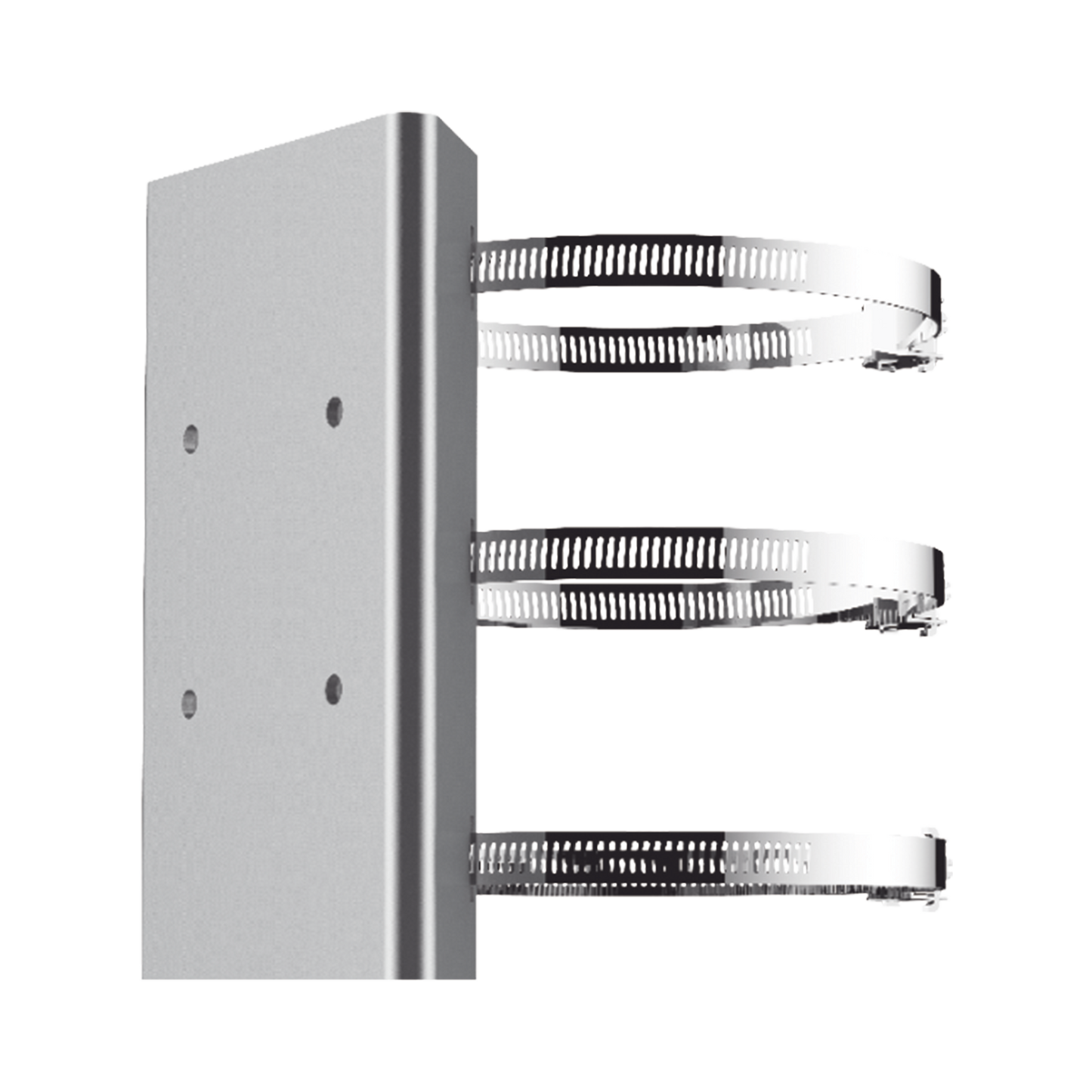Montaje de Poste para Domo PTZ de Acero Inoxidable para Cámaras Hikvision
