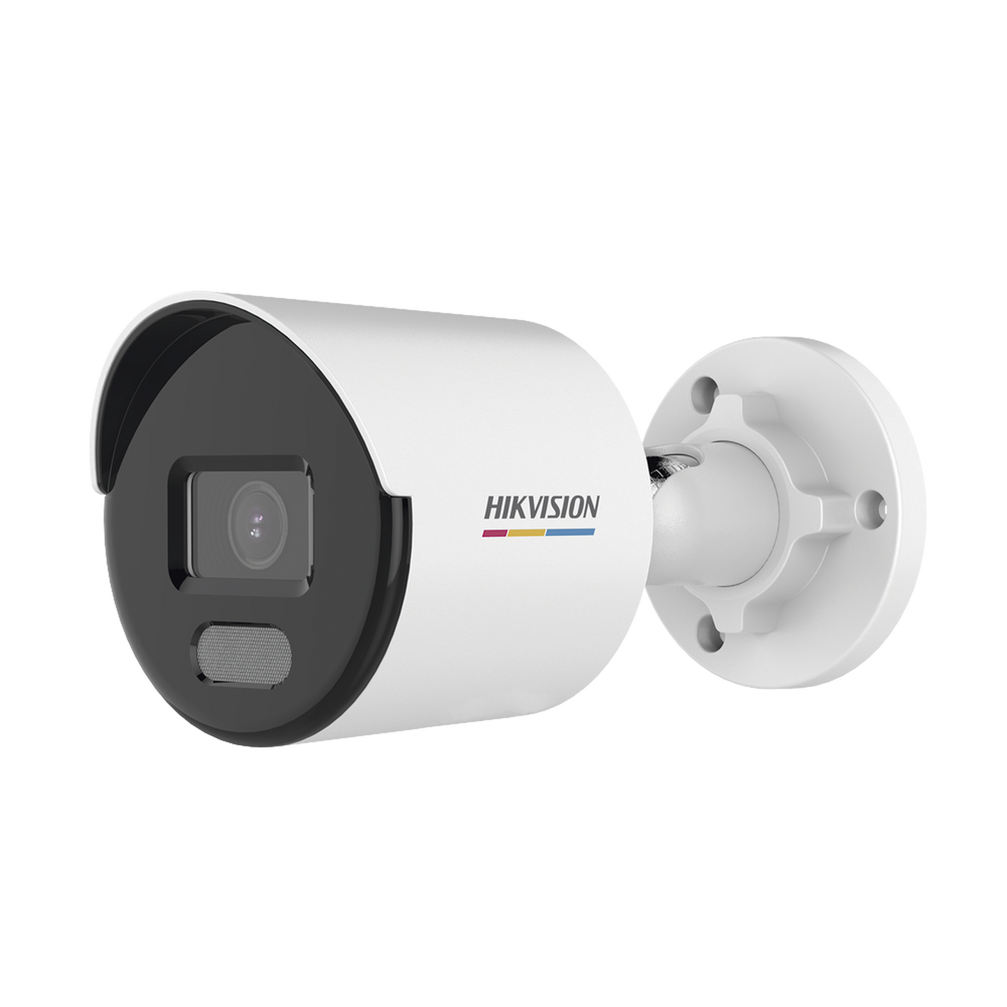 Bala IP 2 Megapixel / ACUSENSE Lite (Detección de Movimiento en Humanos y Vehículos) / Lente 2.8 mm / Luz Blanca 30 mts / Imagen a Color 24/7 / Exterior IP67 / WDR 120 dB / PoE / ONVIF