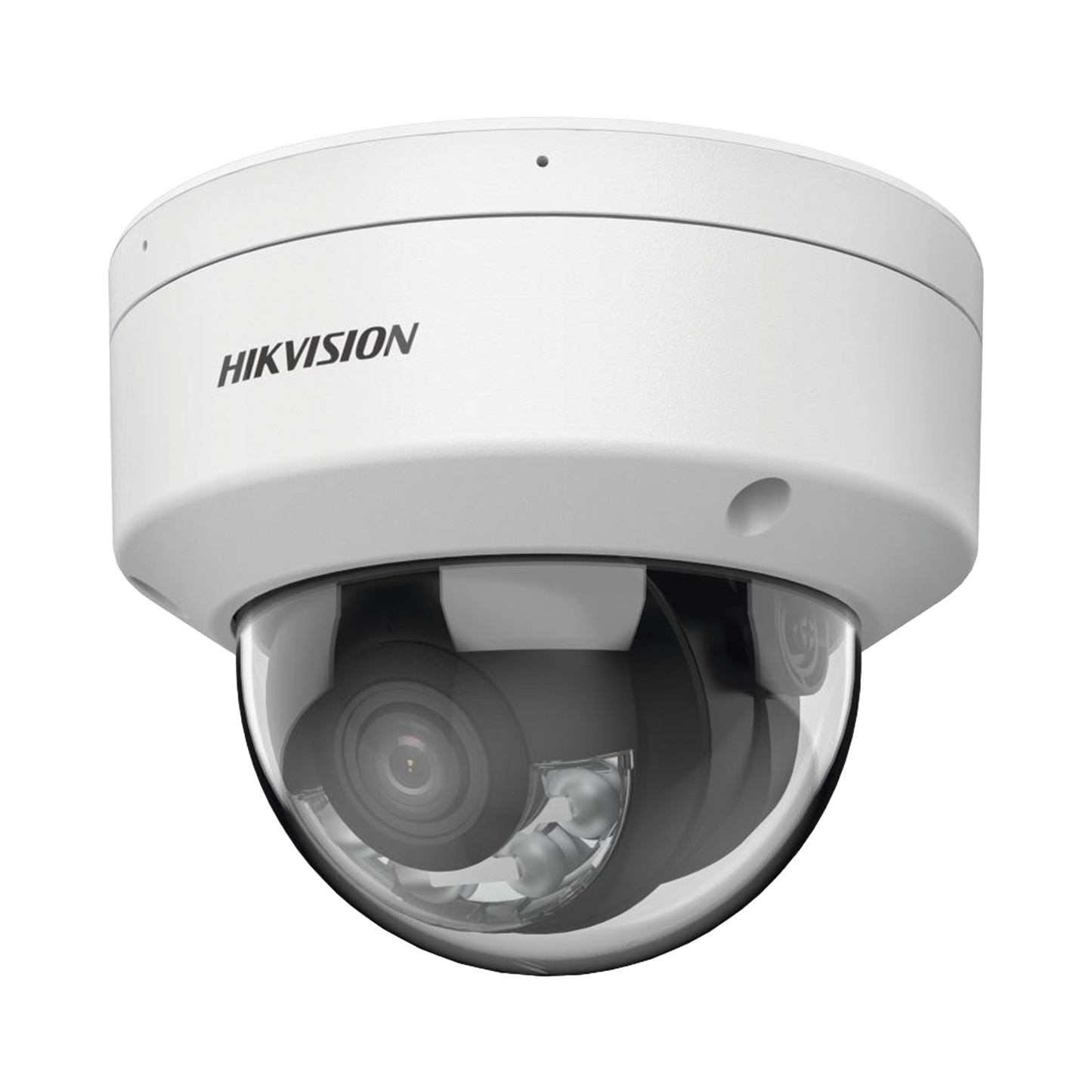 Domo IP 4 Megapixel / Lente 2.8 mm / Dual Light (30 mts IR + 30 mts Luz Blanca / Microfono Integrado / E-S de Audio/ Exterior IP67 / WDR 130 dB / Videoanaliticos (Filtro de Falsas Alarmas) / Captura Facial