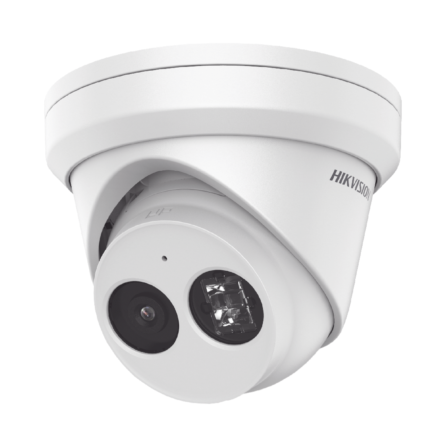 Turret IP 6 Megapixel / Lente 2.8 mm / 30 mts IR EXIR /Exterior IP66 / WDR 120 dB / PoE / ACUSENSE (Evita Falsas Alarmas) / Micrófono Integrado / Metal / MicroSD / ONVIF