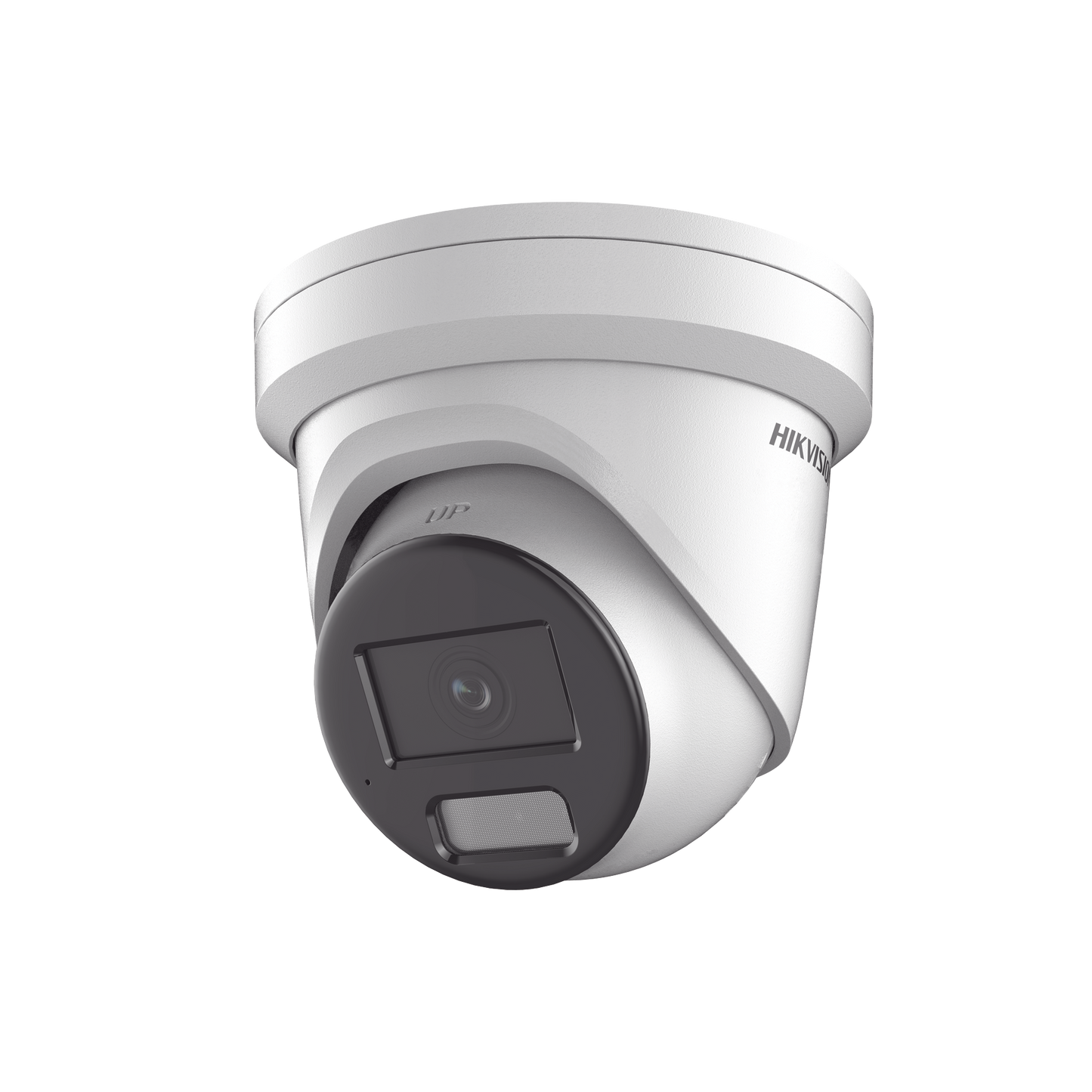 Turret IP 8 Megapixel / Lente 2.8 mm / Dual Light (40 mts IR + 40 mts Luz Blanca) / Microfono Integrado / Exterior IP67 / WDR 130 dB / Videoanaliticos (Filtro de Falsas Alarmas) / Captura Facial