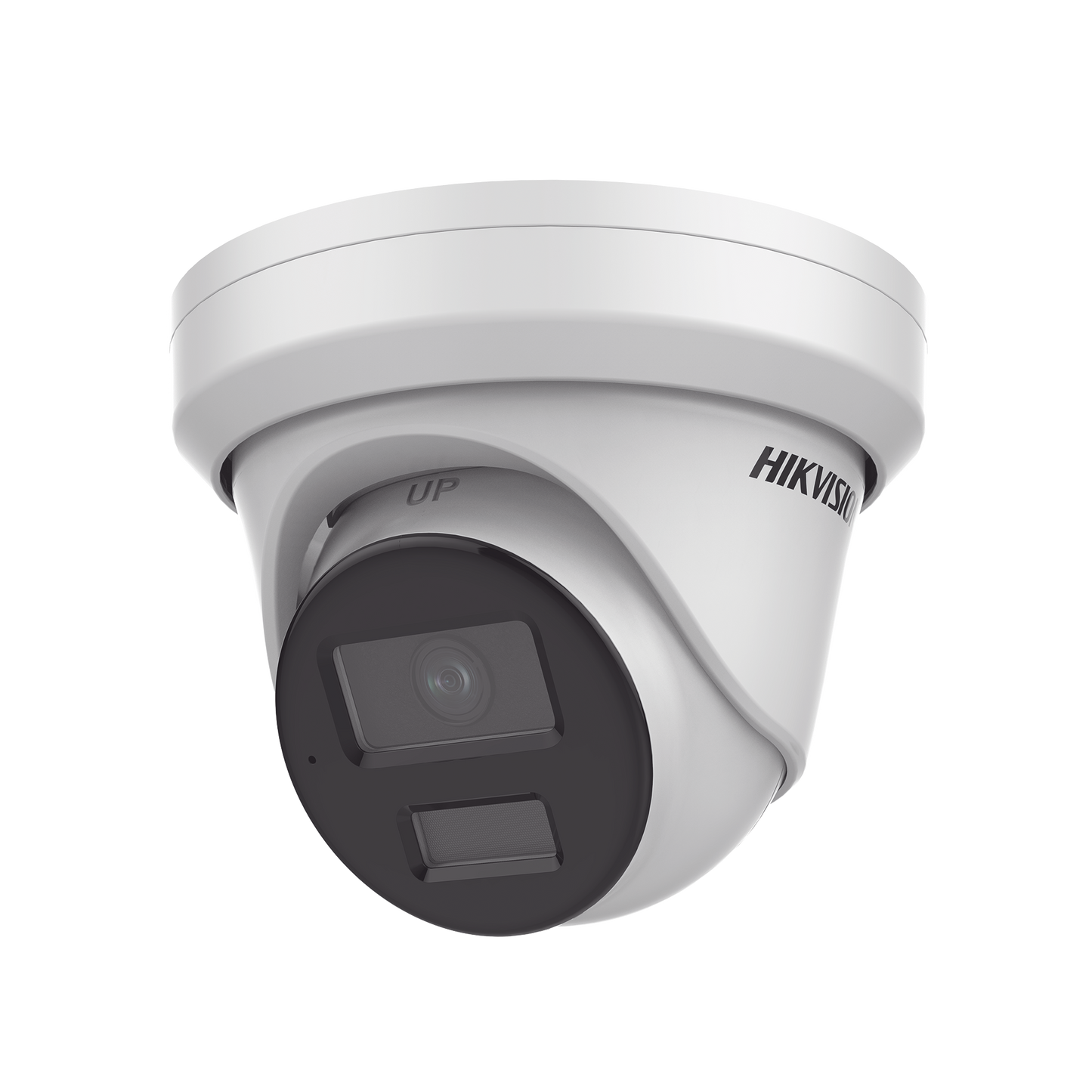 Turret IP 4 Megapixel / Lente 2.8 mm / Dual Light (40 mts IR + 40 mts Luz Blanca / Darkfighter S / MicrÛfono Integrado / Exterior IP67 / WDR 130 dB / AcuSense / Captura Facial / HEOP