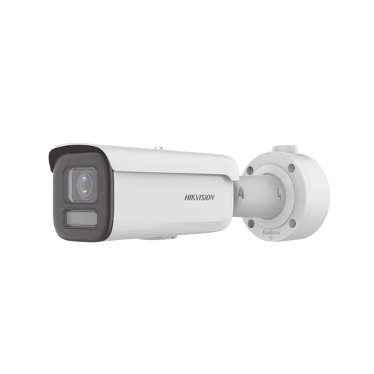 Bala IP 4 Megapixel / Lente Mot. 2.7 a 13.5 mm / Dual Light (60 mts IR + 60 mts Luz Blanca ) / Darkfighter S / Exterior IP67  / IK10 / WDR 130 dB / AcuSense / Captura Facial / HEOP
