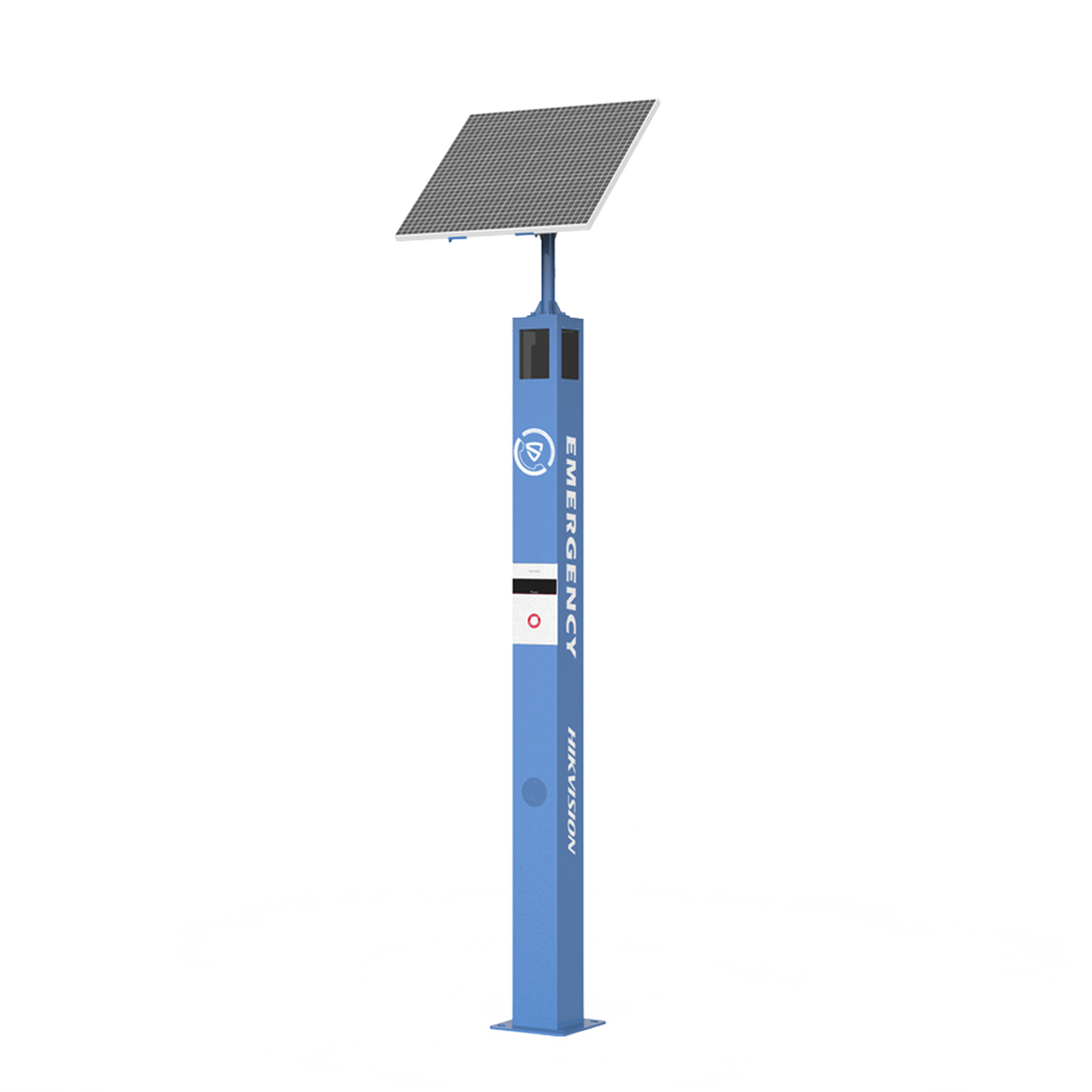 Estación de Pánico con Intercomunicador IP y Panel Solar