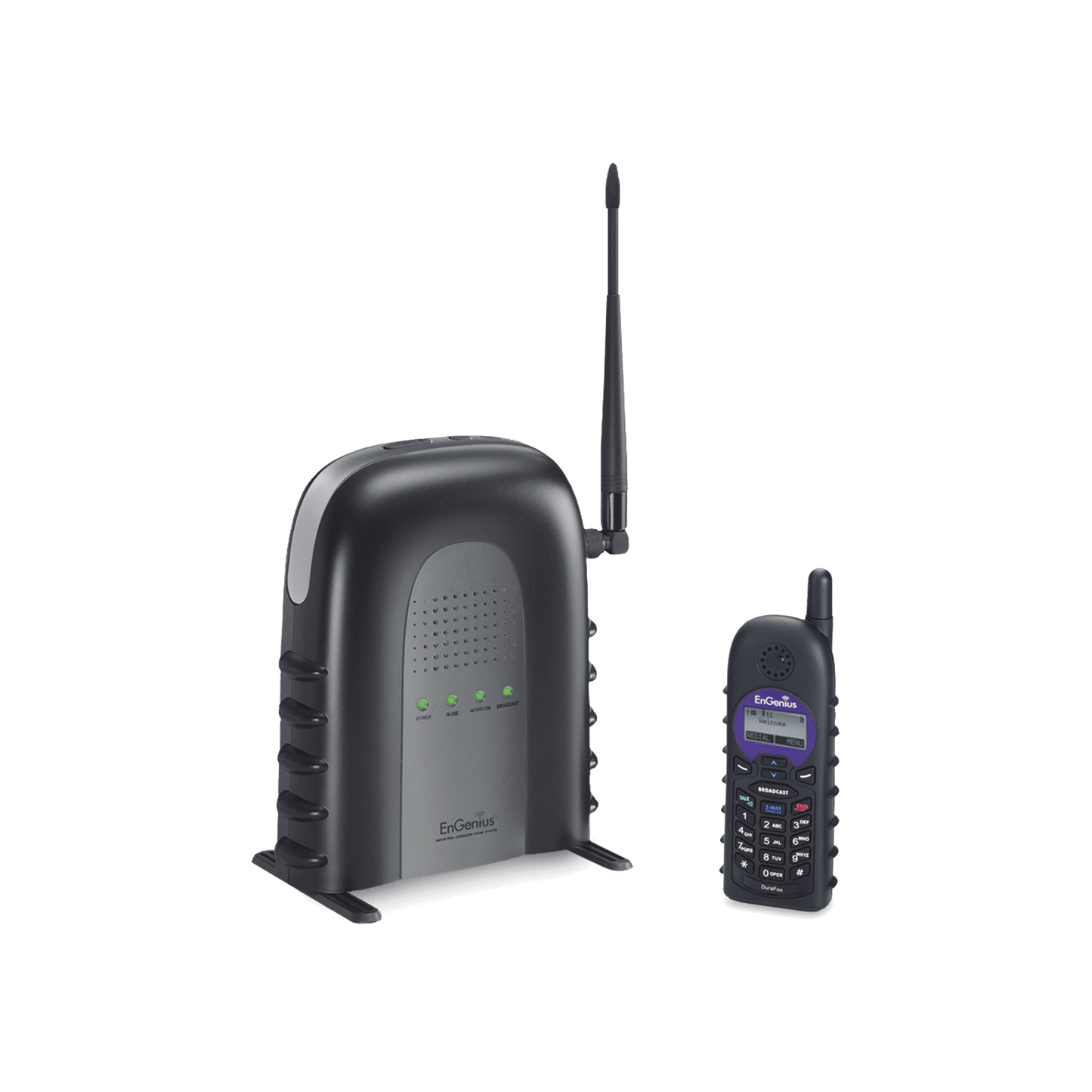 Sistema Telefónico IP de Largo Alcance / Hasta 23000 m² en Almacenes / Hasta 12 km² en Granjas o Ranchos / 12 Pisos de Penetración / Función de Radio de 2 Vías/ Hasta 10 cuentas SIP