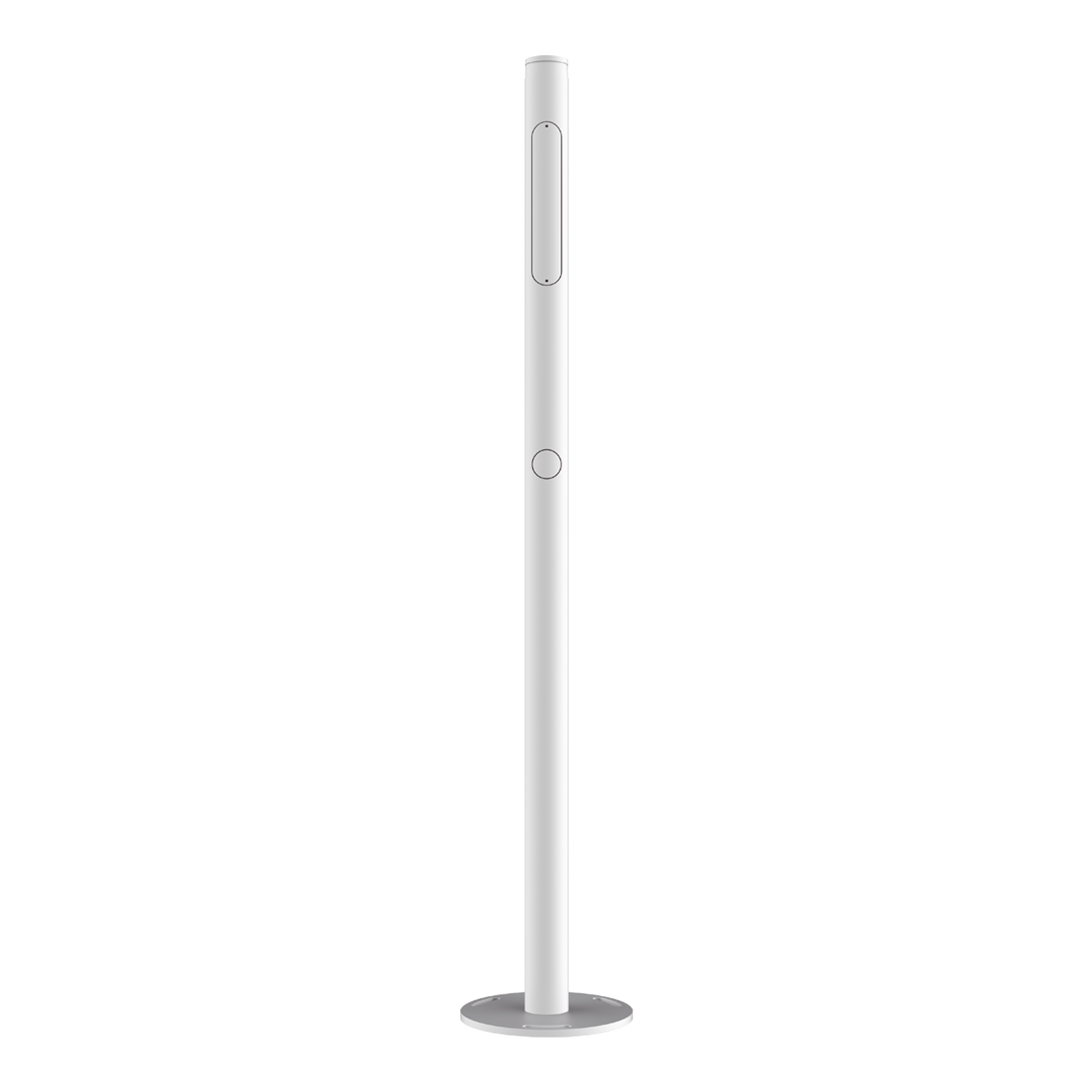 Poste para Cámara ANPR / Compatible con DS-TCG405-E/K / Altura de 1.3 Metros / Color Blanco