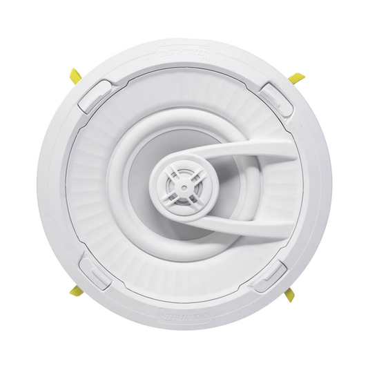 Ghost Series Altavoz de 7 " de Techo, Diseño TruGrip, Instalacion Sin Herramientas, Woofer de Polipropileno Blanco con Quick Connect