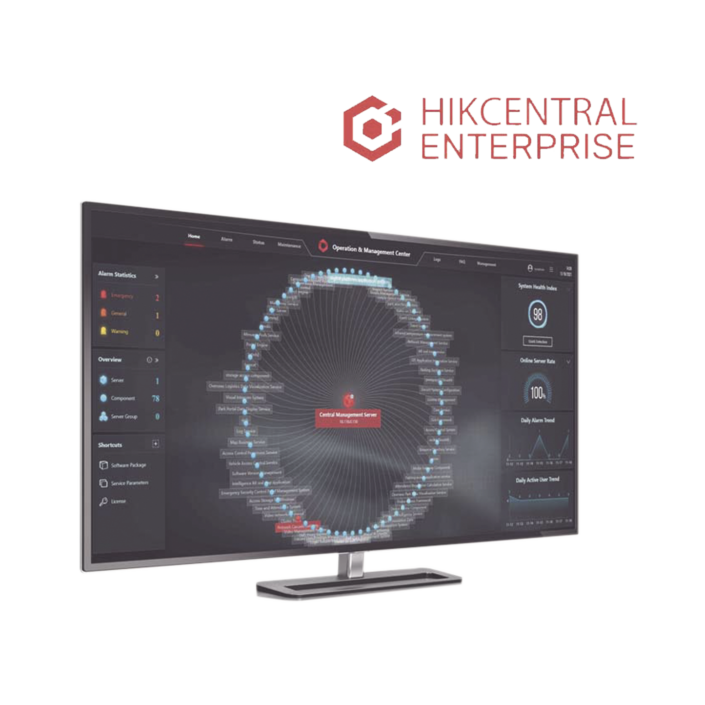 Hik-Central Enterprise Industrial / Licencia Añade 1 puerta (Hikcentral-E-Industrial-ACS-1Door)