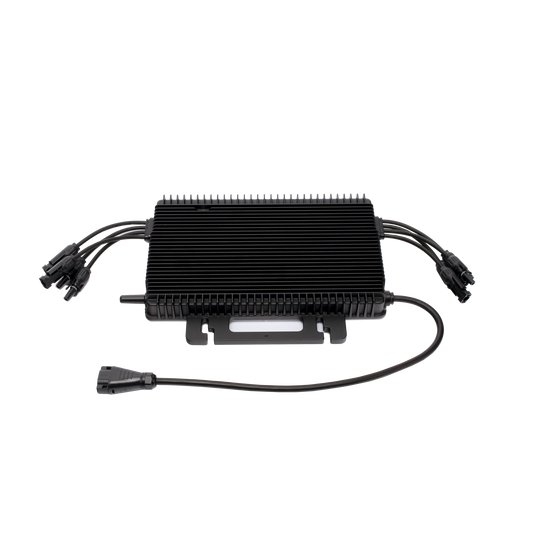 Microinversor 2000 W para Interconexión a Red Eléctrica 220V,  IP67, Conexión para Cable Troncal, Para 4 Módulos de Hasta 625 W