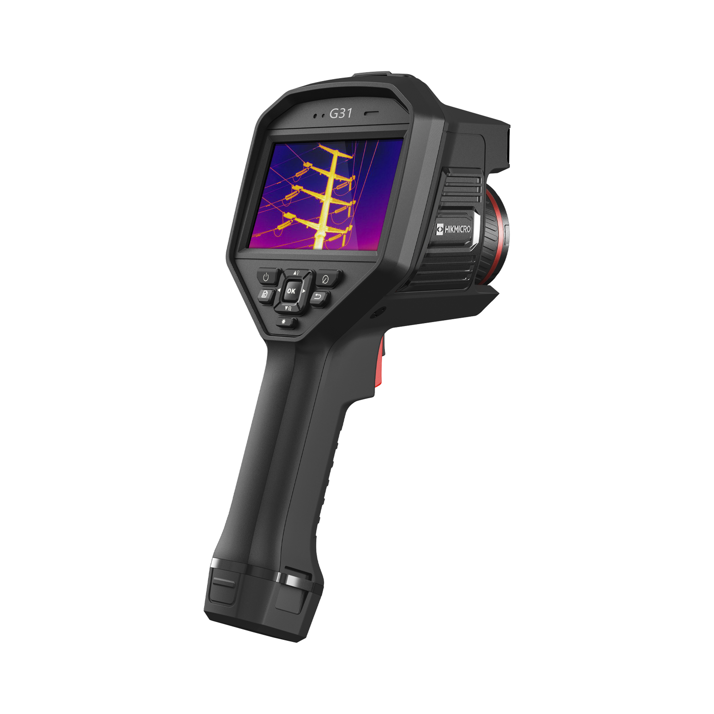 G31 - Cámara Termográfica Portátil / Resolución 384 x 288 / Lente 25 mm / WiFi / IP54 / Ranura MicroSD hasta 128 Gb