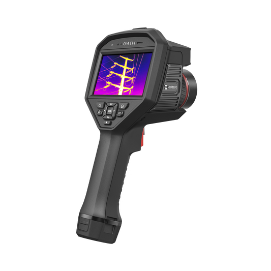 G41H - Cámara Termográfica Portátil / Resolución 480 x 360 / Lente 25 mm / WiFi / IP54 / Ranura MicroSD hasta 64 Gb