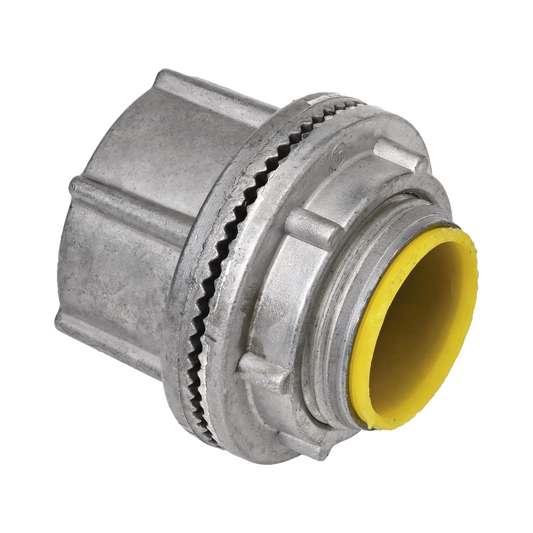 Conector Meyers de Aluminio de 3/4" disponible para Áreas Peligrosas Clase 1 División 2 de acuerdo con NEC 501.10.