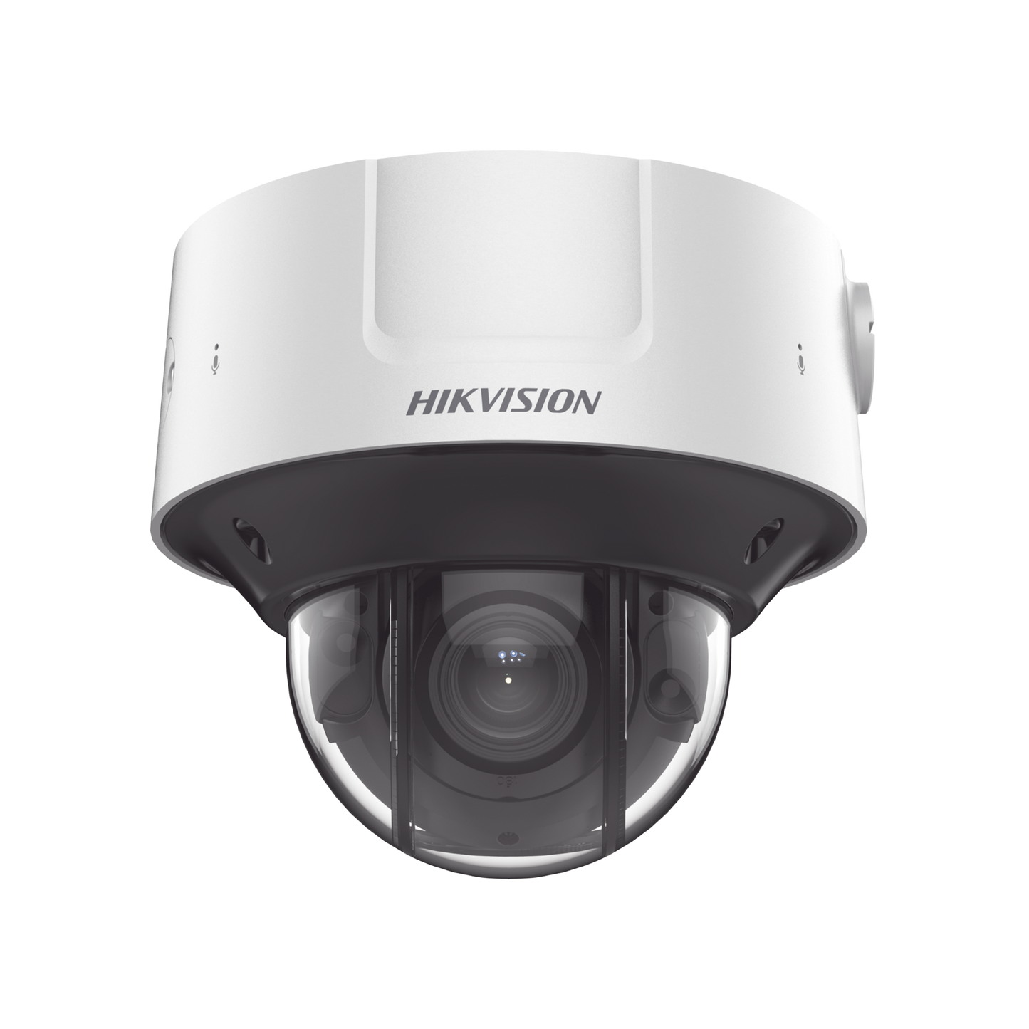 Domo IP 2 Megapixel / Lente Mot. 2.8 a 12 mm / Conteo de Personas / WDR 140 dB / 30 mts IR EXIR / DARKFIGHTER / IP67 / IK10 / / Detección Facial / Búsqueda por Atributos