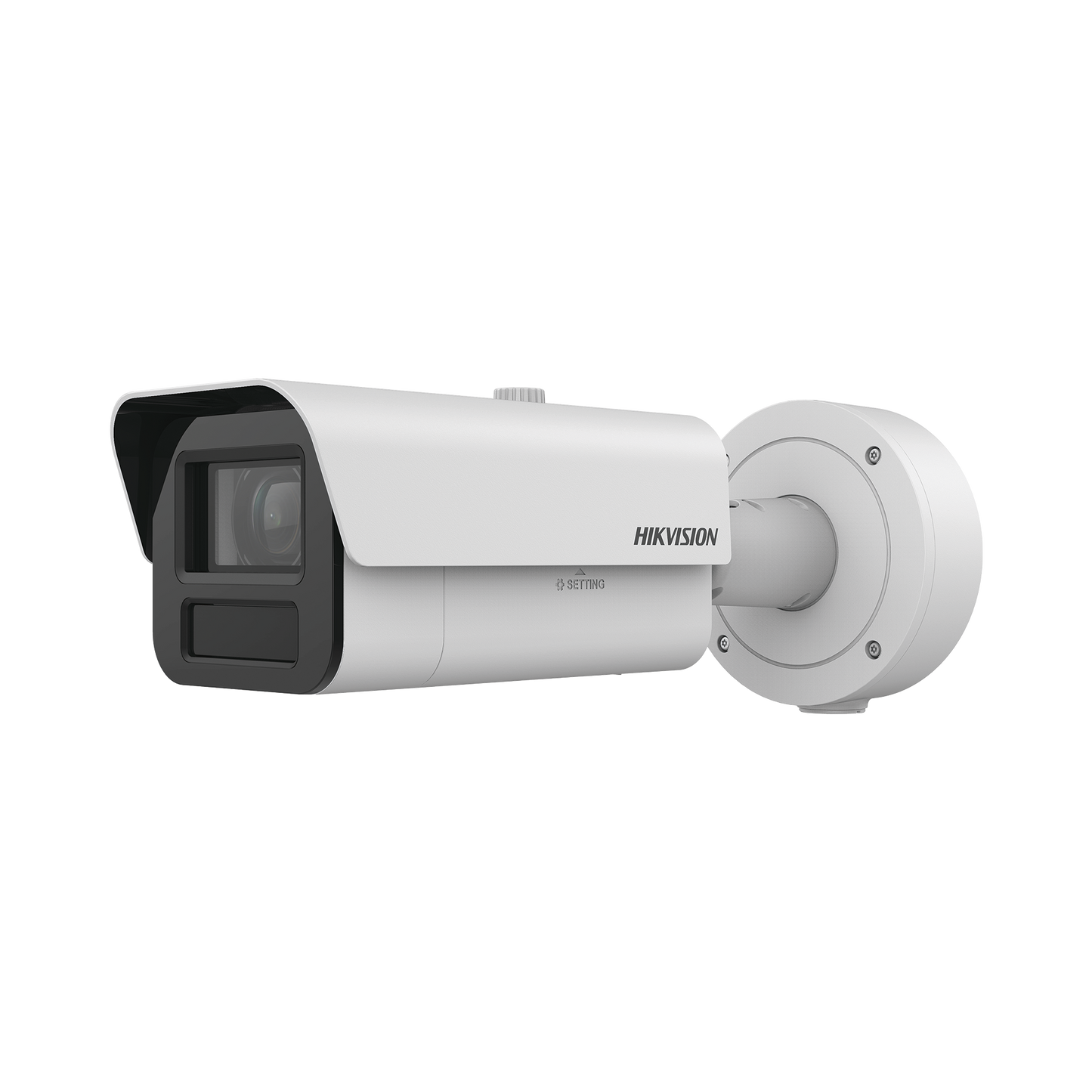 Bala IP 4 Megapixel / Lente Mot. 4.7 a 118 mm / WDR 140 dB / IP67 / IK10 / 250 mts IR EXIR / Recubrimiento Anticorrosivo / Calefactor Integrado