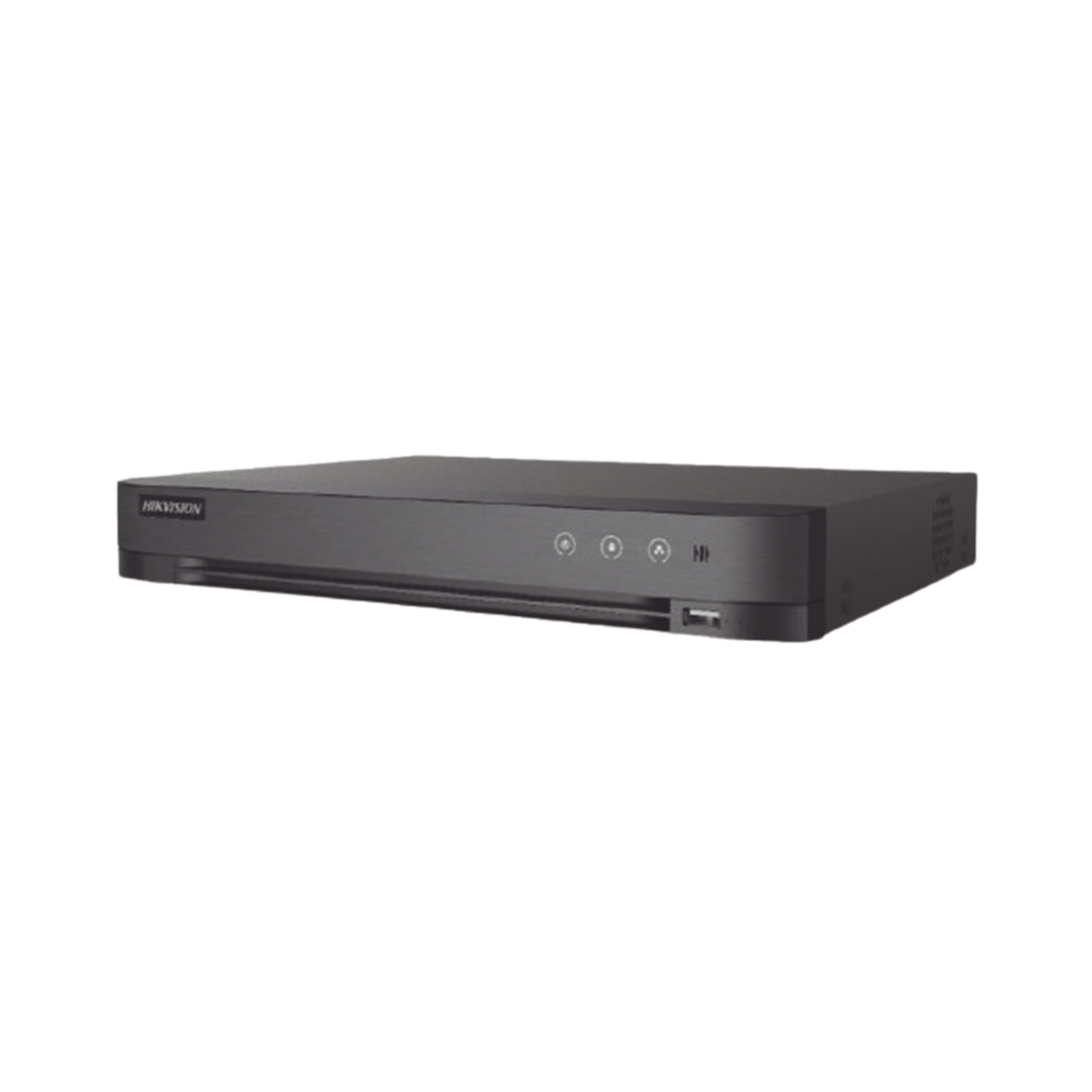 DVR 4 Canales TurboHD + 4 Canales IP / 8 Megapixel (4K) / Audio por Coaxitron / 1 Bahía de Disco Duro / Salida de Video en Full HD / H.265+