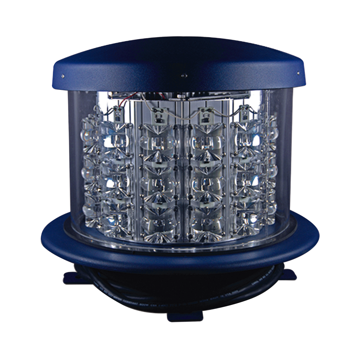 Lámpara de Obstrucción Roja Tipo L-864, LED de media intensidad, (120 - 240 V ca).
