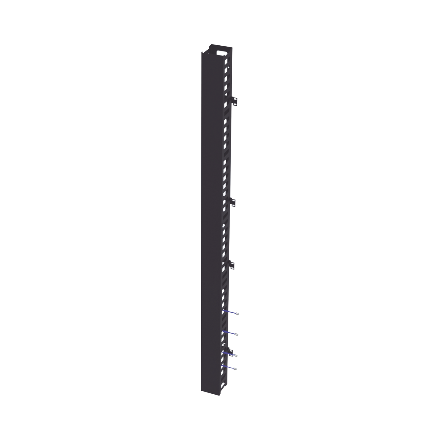 Kit Organizador Vertical de Cable Sencillo para Rack Abierto de 45 Unidades para EIQR3245 y EIRL5545DR.