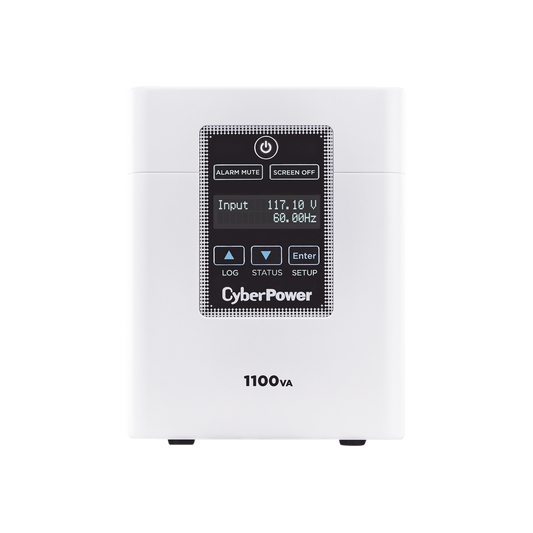 UPS de Grado Medico, de 1100 VA/880 W, Topología Línea Interactiva, Entrada 120 Vca NEMA 5-15P-HG, Tipo Mini Torre, Con 6 Tomas NEMA 5-15R-HG