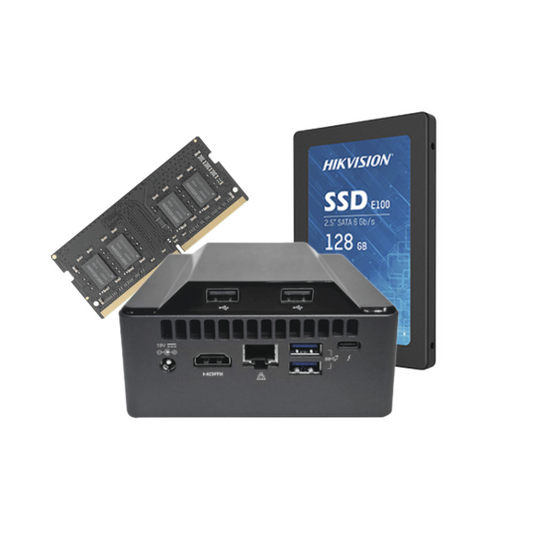 Intel Nuc Kit / Estación de Trabajo / Core i7 / 10 Generación / RAM 16GB / SSD 128GB