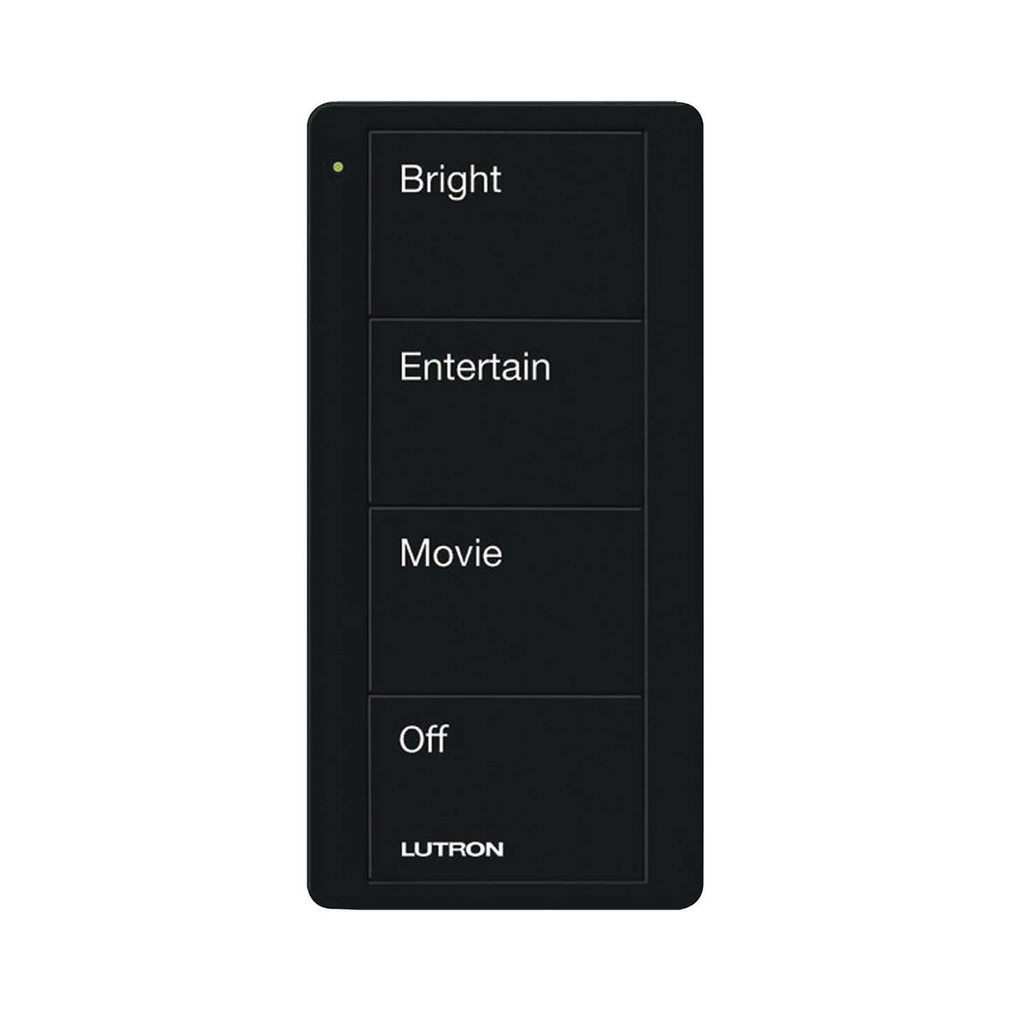 Control inalambrico PICO, 4 botones para con escenas ya predefinidas y grabado.