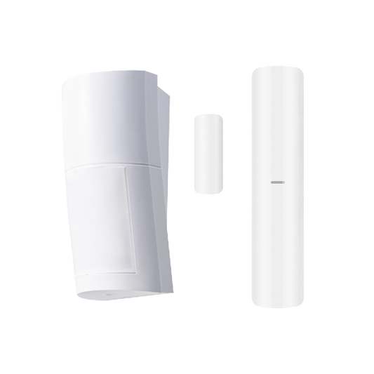 Detector de Movimiento Pasivo con transmisor DS-PDMC-EG2-WB/ Inalambrico / Altura de montaje 0.8m a 2.7 m  ajustable  / 100% Exterior / Compatible con AXPRO