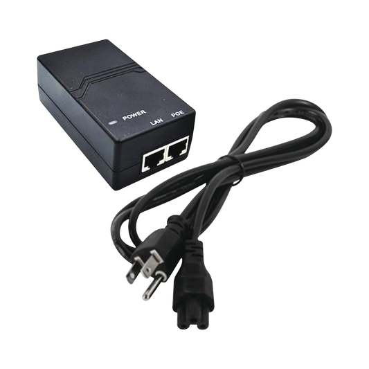 Inyector PoE estándar 802.3af Gigabit 15w