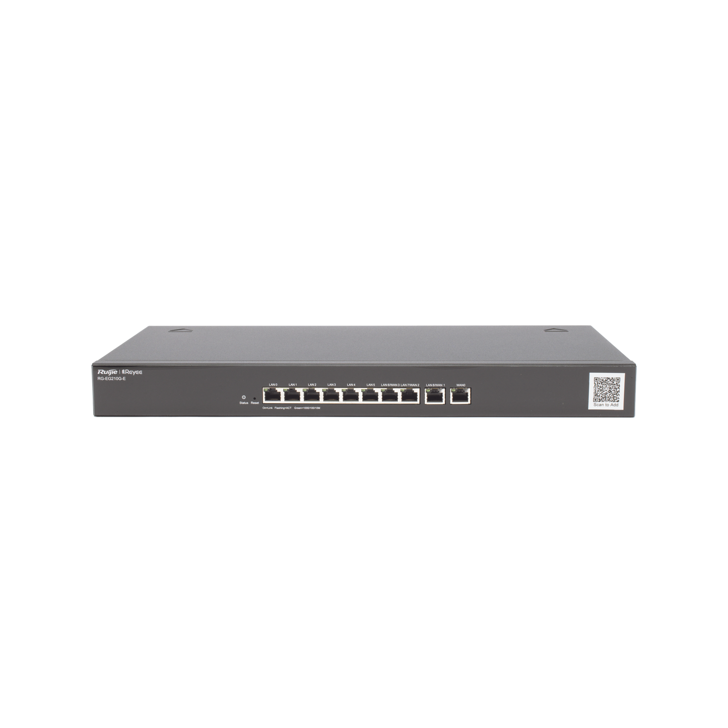 Router administrable cloud 10 puertos gigabit, soporta 4x WAN configurables, hasta 200 clientes con desempeño de 1Gbps asimétricos