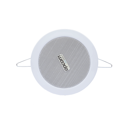 Altavoz  4" | Montaje en Techo | 3 - 6W | 70/100V | Frente Metálico | Resistente a Humedad