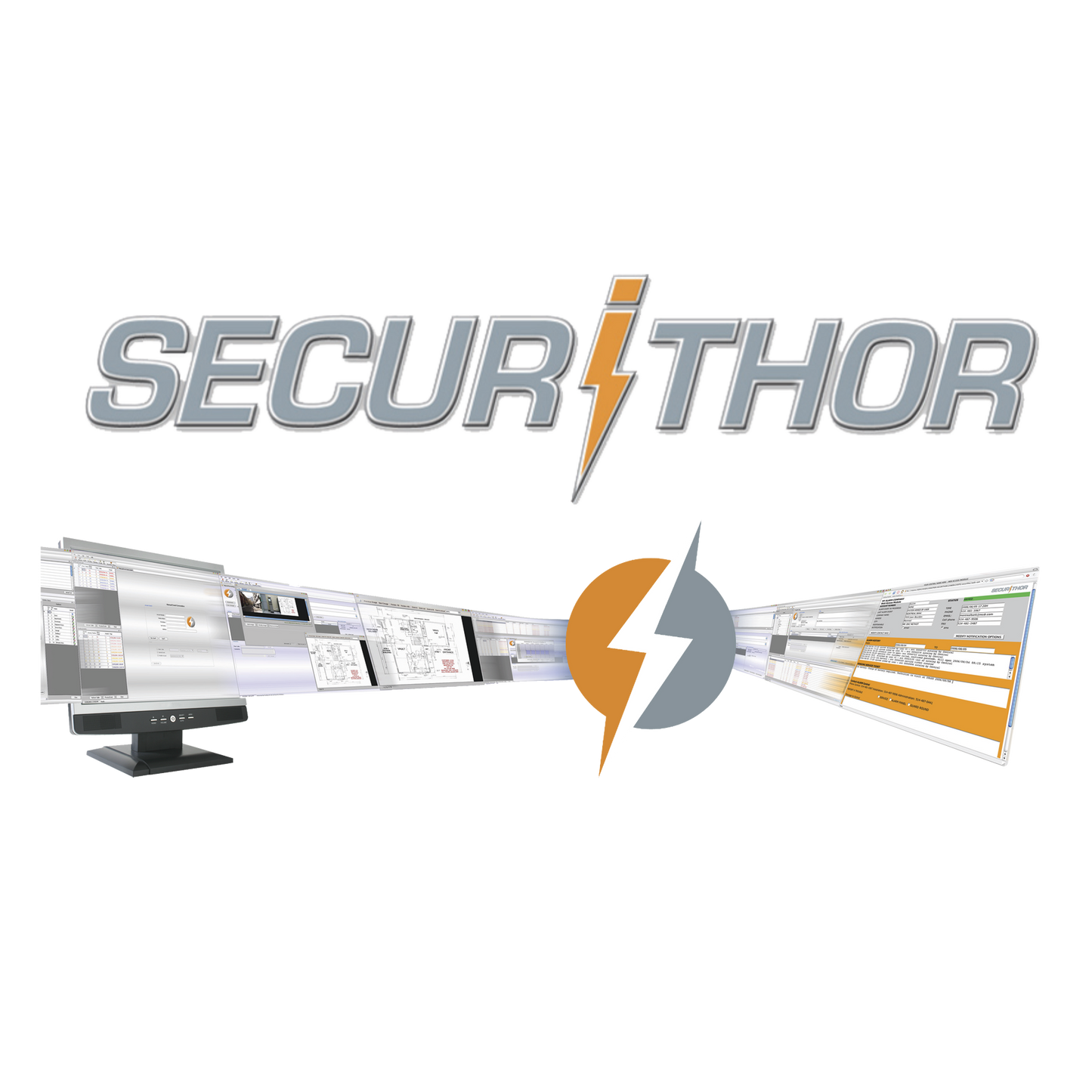 Licencia Anual, Securithor PLUS V2 Software Profesional para Monitoreo de alarmas en central de monitoreo, única estación, disponible para 200 cuentas.