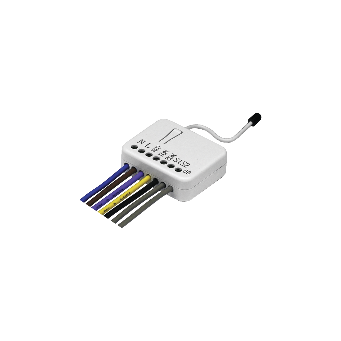 Modulo de relevador contacto seco con tecnologia inalambrica Z-WAVE, compatible con HUB HC7, panel de alarma L5210, L7000, Total Connect y Alarm.Com