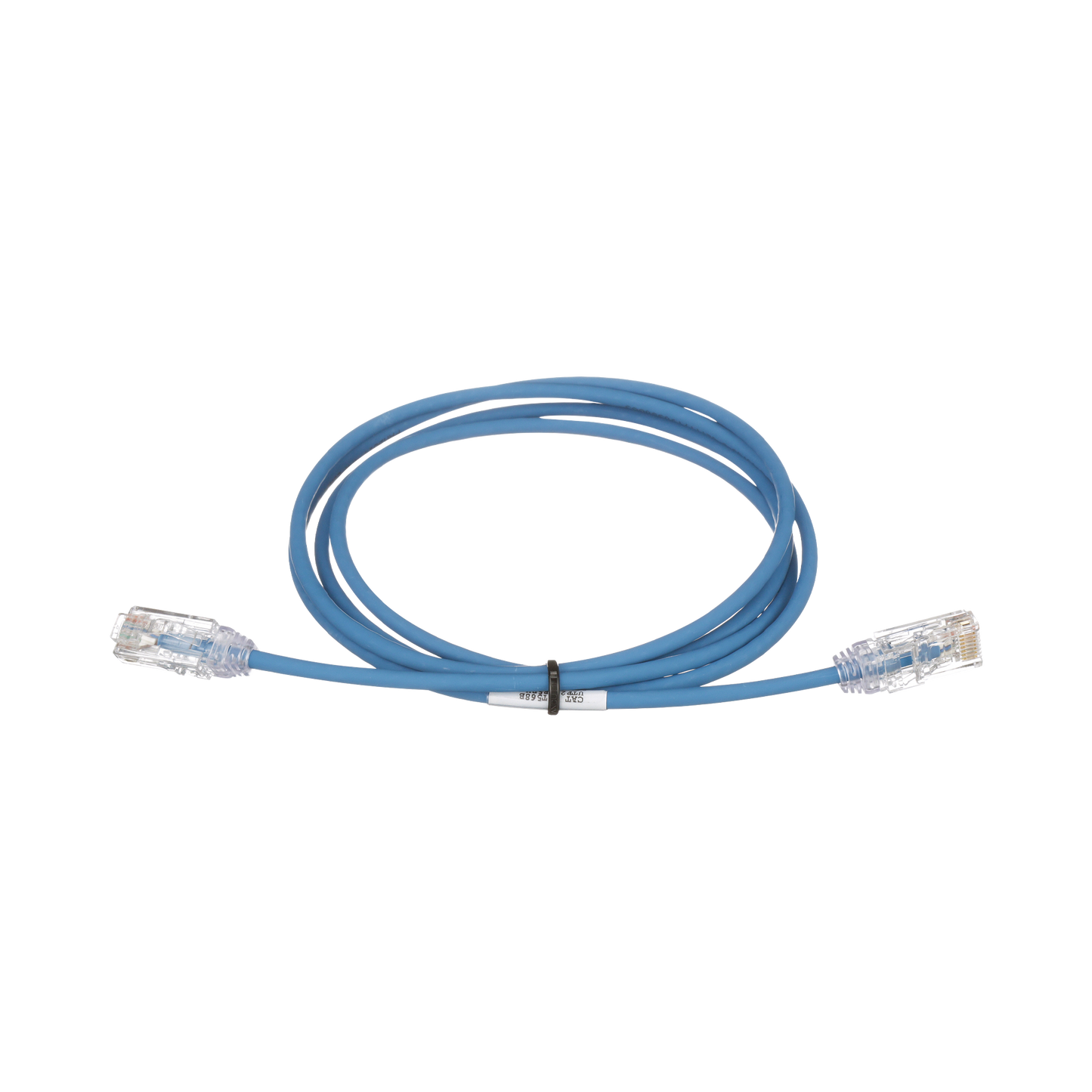 Cable de Parcheo TX6, UTP Cat6, Diámetro Reducido (28AWG), Color Azul, 33ft