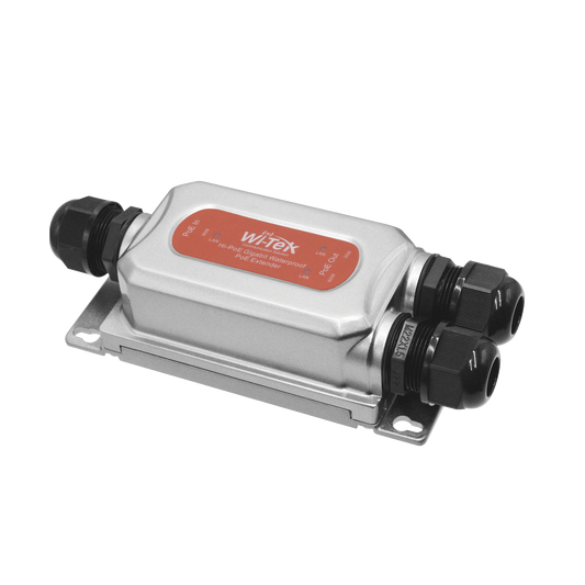 Extensor PoE para exterior / Entrada PoE de 90W y 2 salidas PoE de 60W y 30W / Protección IP68