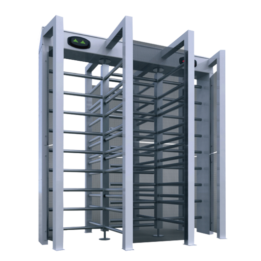 Torniquete Doble de Cuerpo Completo Para Accesos de Alto Flujo / Linea CAME GUARDIAN