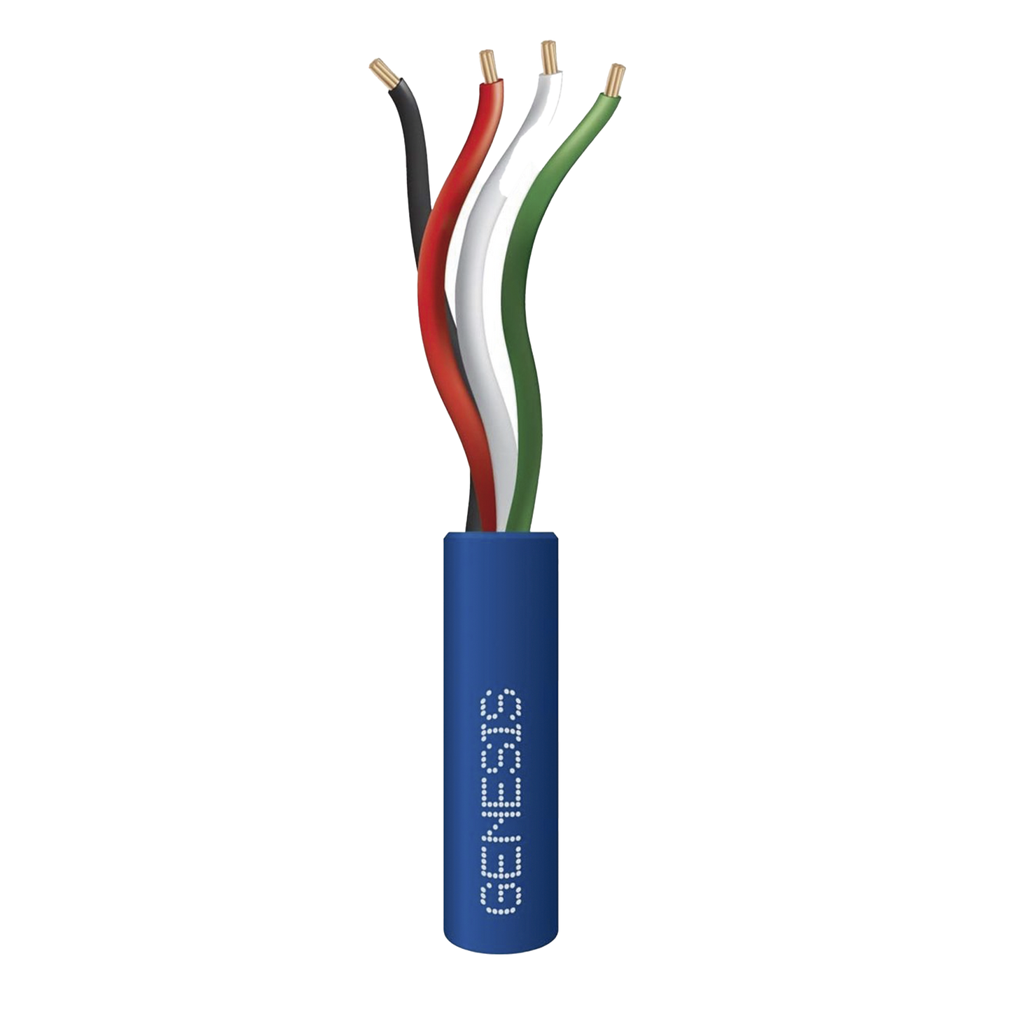 Bolsa de 152 Metros /  Cable de Cobre / 4x22 AWG / Riser / Para Interior / Color Azul / Para Aplicaciones de Alarmas de Intrusión y Automatización