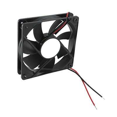 Ventilador Anticondensante Axial Cuadrado, 12Vcc, 120x120x25 mm, 75.0 CFM, 1.9 W, 161 mA, 2200 RPM.