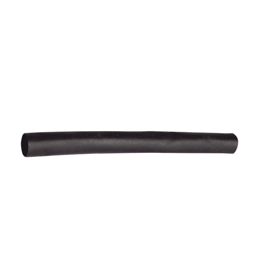 Tubo Termoencogible (Termofit) Negro de 1.2 m, 1/4" de Diámetro, Reduce de 2:1, Poliolefina.
